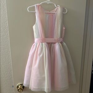 George Multicolor Pastel Kids Formal Dress